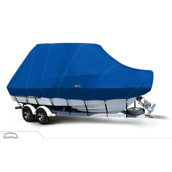 Eevelle Boat Cover CUDDY CABIN Hard Top, Outboard Fits 14ft 6in L up to 96in W Royal SCVCCTT1496B-RYL - main